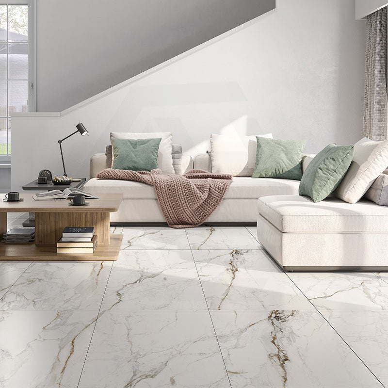 Paonazzo White Matt Marble Look 300/600/1200mm Tile