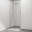 M#1(Gunmetal Grey) 850-1150X2000Mm Semi-Frameless Shower Screen Pivot Door Wall To Gunmetal Grey