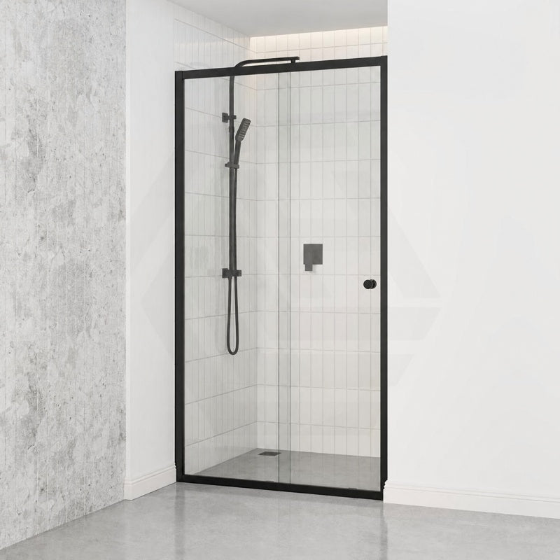 920-1750x2000mm Semi-Frameless Shower Screen Sliding Door Wall to Wall Variant Colour Hardwares 6mm Glass