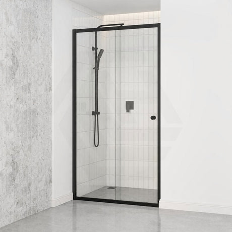 920-1750x2000mm Semi-Frameless Shower Screen Sliding Door Wall to Wall Variant Colour Hardwares 6mm Glass