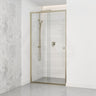 920-1750x2000mm Semi-Frameless Shower Screen Sliding Door Wall to Wall Variant Colour Hardwares 6mm Glass