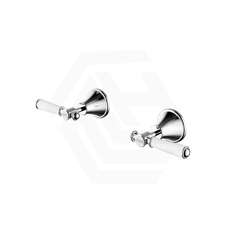 IKON Clasico 1/4 Turn Wall Top Assemblies Ceramic Handle