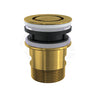 Poseidon 32mm Universal Basin Pop Down Plug Waste Brushed Nickel/Brushed Gold