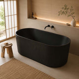 Ceto Ally Groove Freestanding Acrylic Bathtub Modern 1500 / 1700mm - Variant Colour