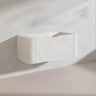 1200mm Ceto Avalon Matt White/Black Wall Hung Bathroom PVC Vanity Single/Double Bowls