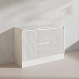 600-1500mm Ceto Brighton Freestanding Vanity with Kickboard Matt White PVC Board Linear Surface