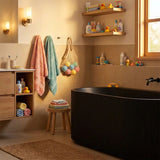 Ceto Capri Left / Right Corner Back to Wall Bathtub NO Overflow 1500/1700mm - In Various Colour