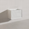 Kirribilli Wall Hung Bathroom Vanity PVC Board Cabinet ONLY&Stone Top Available 750mm - Matt Black/ Matt White