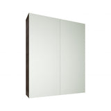 600/750/900/1500mm Evie Dark Brown Wall Hung MDF Shaving Cabinet