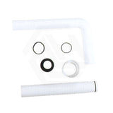 805x350x1080mm Special Care Connector Toilet Suite Disabled Box Rim Flushing Ceramic White Bottom inlet