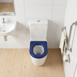 Ambulant Toilet Suite Box Rim Back To Wall Back/Left and Right Bottom Inlet 660x395x905mm - Gloss White