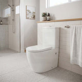 Ambulant Toilet Suite Box Rim Back To Wall Back/Left and Right Bottom Inlet 660x395x905mm - Gloss White