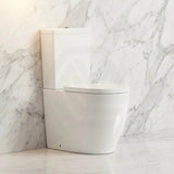 Back to Wall Toilet Suite Box Rim 660x395x905mm - Gloss White