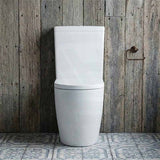 Back to Wall Toilet Suite Box Rim 660x395x905mm - Gloss White