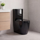 Veda Tornado Ceramic Back To Wall Toilet Suite Back/Left and Right Bottom Inlet 630x380x835mm - Variant Colour