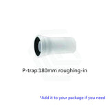 630x380x835mm Veda Tornado Ceramic Back To Wall Toilet Suite Back/Left and Right Bottom Inlet Variant Colour Available