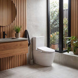 Veda Tornado Back To Wall Smart Bidet Toilet Suite Combo with Englefield Intelligent Electric Heated Toilet Seat 630x380x835mm