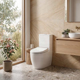 Veda Tornado Back To Wall Smart Bidet Toilet Suite Combo with Englefield Intelligent Electric Heated Toilet Seat 630x380x835mm