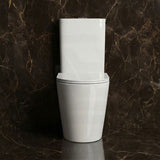 Veda Tornado Ceramic Back To Wall Toilet Suite Back/Left and Right Bottom Inlet 630x380x835mm - Variant Colour