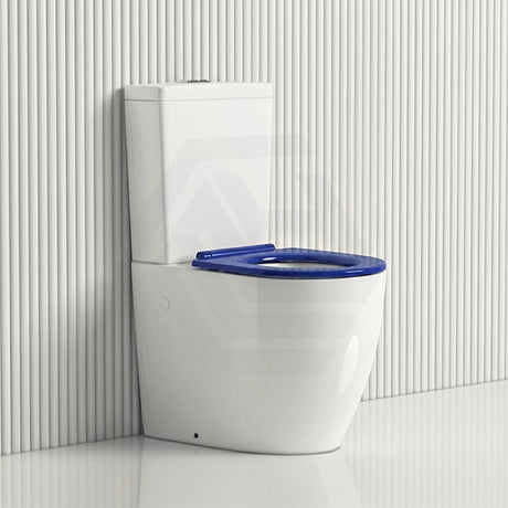 Elvera Tornado Ambulant Toilet Suite Ceramic Back To Wall Back/Left and Right Bottom Inlet 660x390x885mm - Gloss White