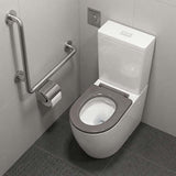 Elvera Tornado Ambulant Toilet Suite Ceramic Back To Wall Back/Left and Right Bottom Inlet 660x390x885mm - Gloss White