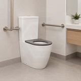 Elvera Tornado Ambulant Toilet Suite Ceramic Back To Wall Back/Left and Right Bottom Inlet 660x390x885mm - Gloss White