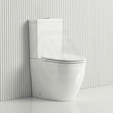 Elvera Tornado Ambulant Toilet Suite Ceramic Back To Wall Back/Left and Right Bottom Inlet 660x390x885mm - Gloss White