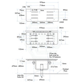 Folding Plastic White Laminate Disabled Shower Seat Stainless Steel Tubing Self Locking