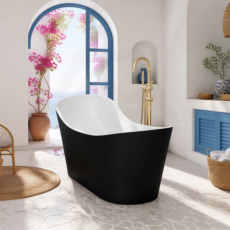 Bevel Acrylic Freestanding Bathtub Special Shape NO Overflow 1400/1700mm - Variant Colour
