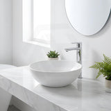 Round Above Counter Top Ceramic Basin 405x405x130mm - Various Colour