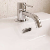 Rectangle Semi Recessed Ceramic Basin 505x420x130mm - Gloss White