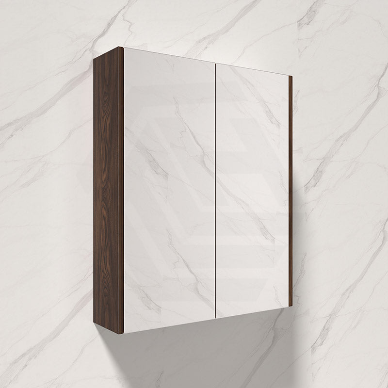 600/750/900/1200/1500mm Wood Grain PVC Filmed Wall Hung Shaving Cabinet In Various Colour