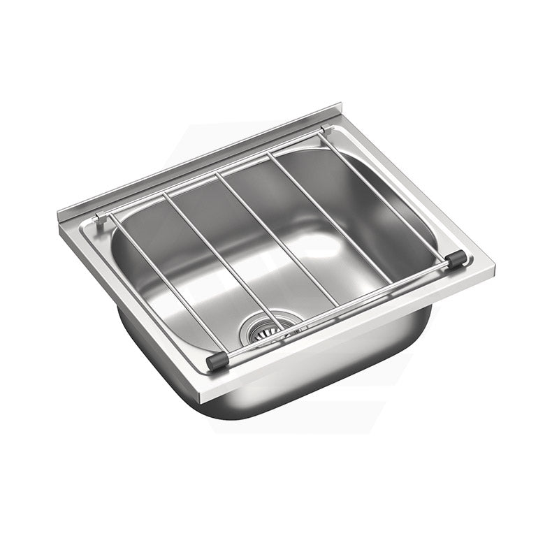 Poseidon 555x455x200 Stainless Steel Cleaners Sink with Grate