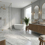 Veda Freestanding Acrylic Bathtub NO Overflow 1690x775x595mm - Variant Colour