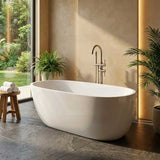 Veda Freestanding Acrylic Bathtub NO Overflow 1690x775x595mm - Variant Colour
