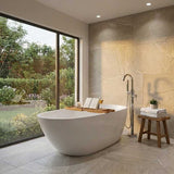 Veda Freestanding Acrylic Bathtub NO Overflow 1690x775x595mm - Variant Colour