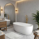 Veda Freestanding Acrylic Bathtub NO Overflow 1690x775x595mm - Variant Colour