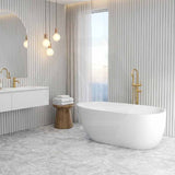 Veda Freestanding Acrylic Bathtub NO Overflow 1690x775x595mm - Variant Colour