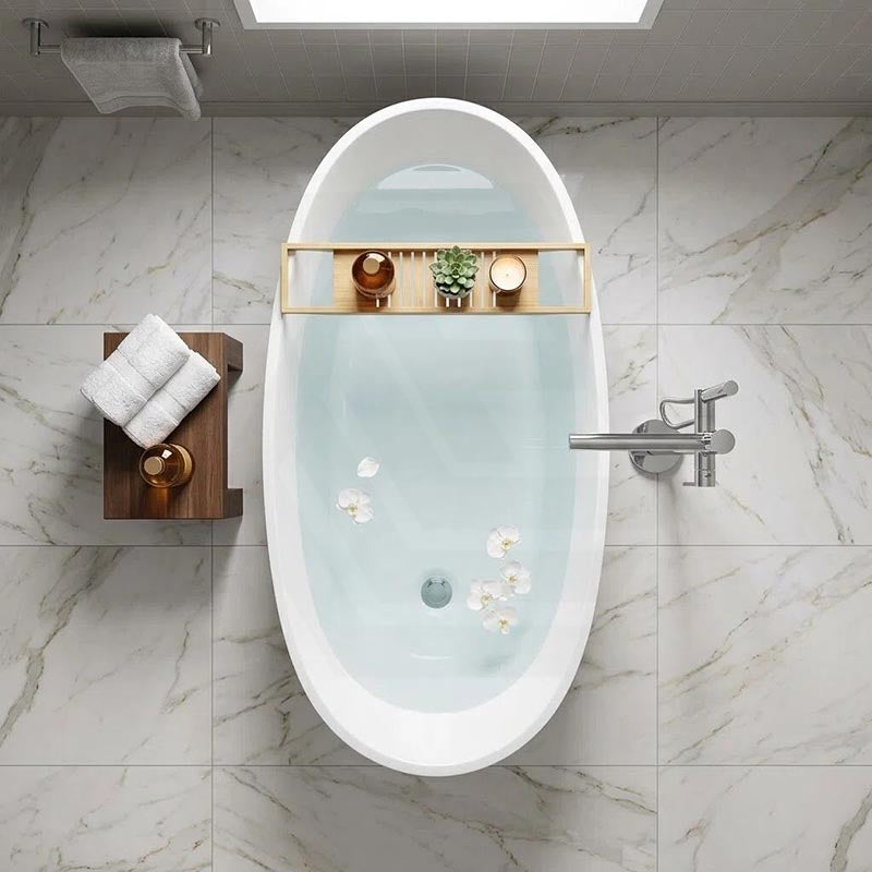 Veda Freestanding Acrylic Bathtub NO Overflow 1690x775x595mm - Variant Colour