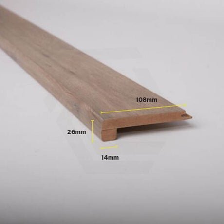 Preference Floors Oakleaf / Classic Laminate Stair Nosing 2400mm - Matching Floor Colour
