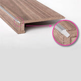 Preference Floors Oakleaf HD Plus 8/12mm Laminate Stair Nosing with Aluminium Insert - Matching Floor Colour