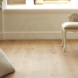 Preference Floors OAKLEAF Embossed Matte Ivory 12mm Laminate Flooring AC4