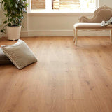 Preference Floors OAKLEAF Embossed Matte Ivory 12mm Laminate Flooring AC4