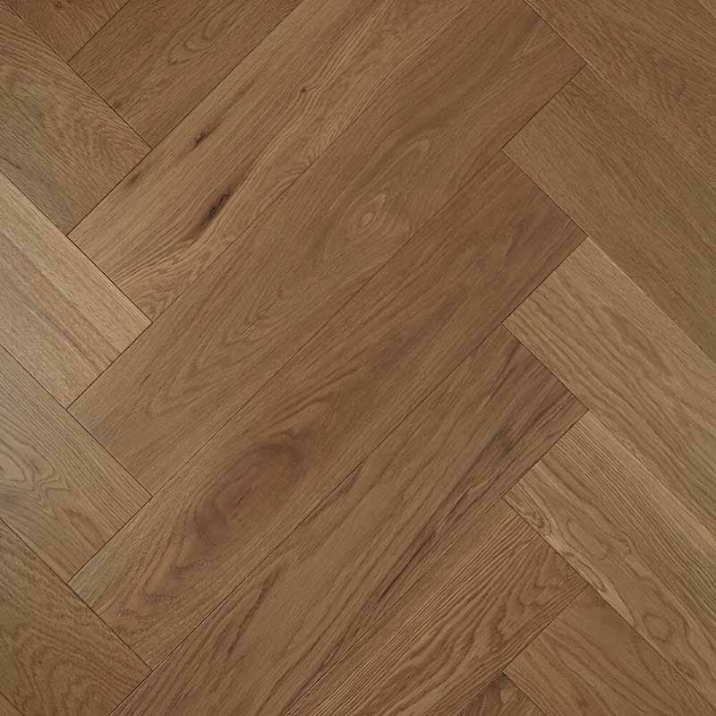 Preference Floors De Marque European Oak Herringbone Latte T&G 21mm Engineered Flooring