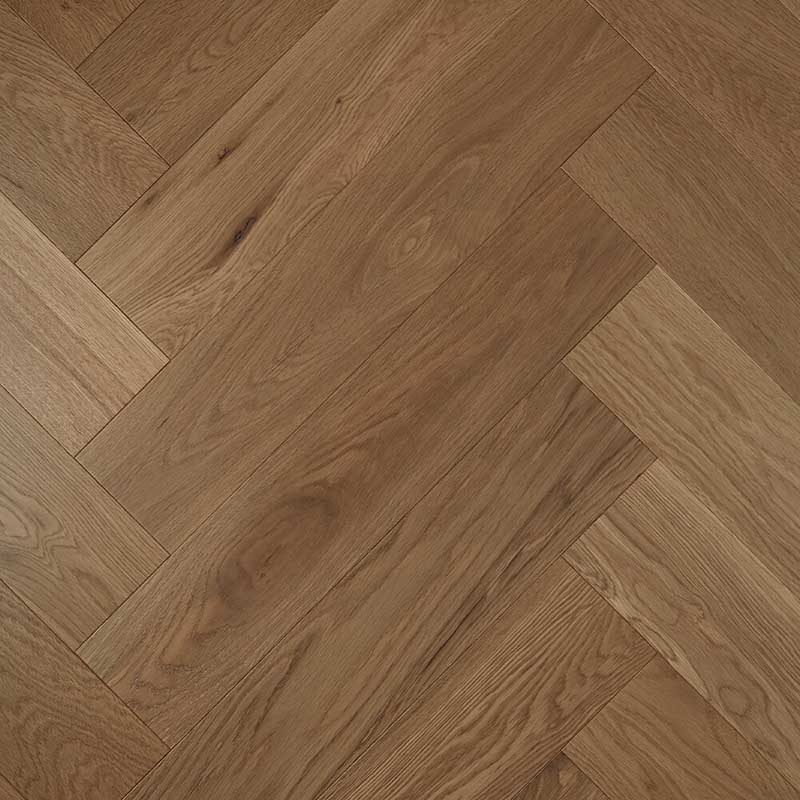 Preference Floors De Marque European Oak Herringbone Latte T&G 15mm Engineered Flooring