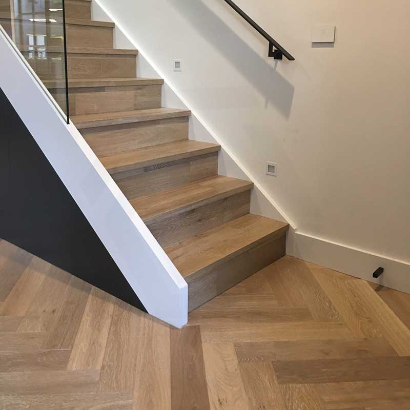 Preference Floors De Marque European Oak Herringbone Riesling T&G 15mm Engineered Flooring