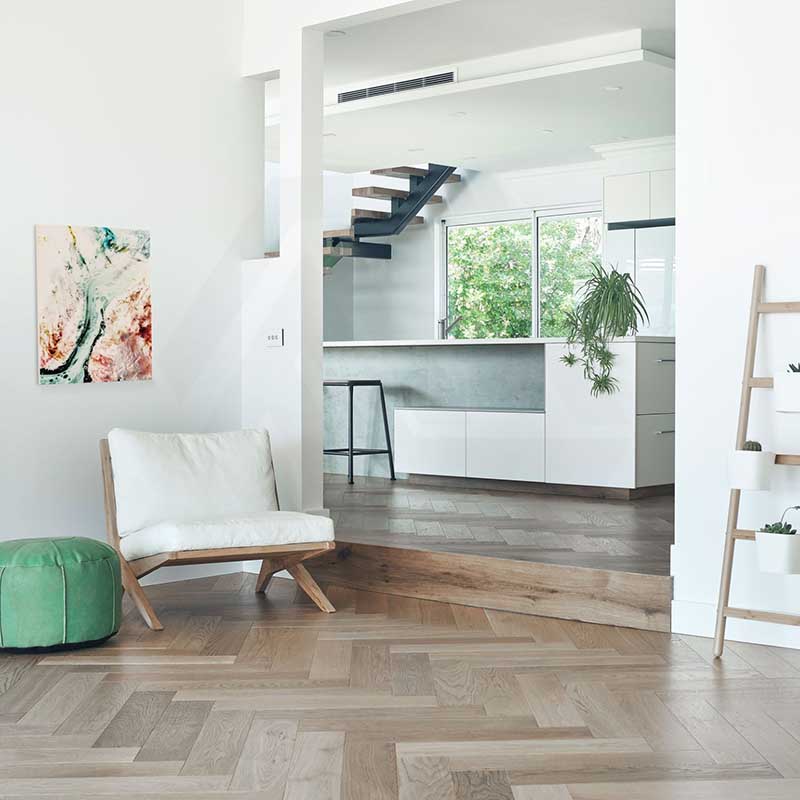Preference Floors De Marque European Oak Herringbone Sauvignon T&G 15mm Engineered Flooring