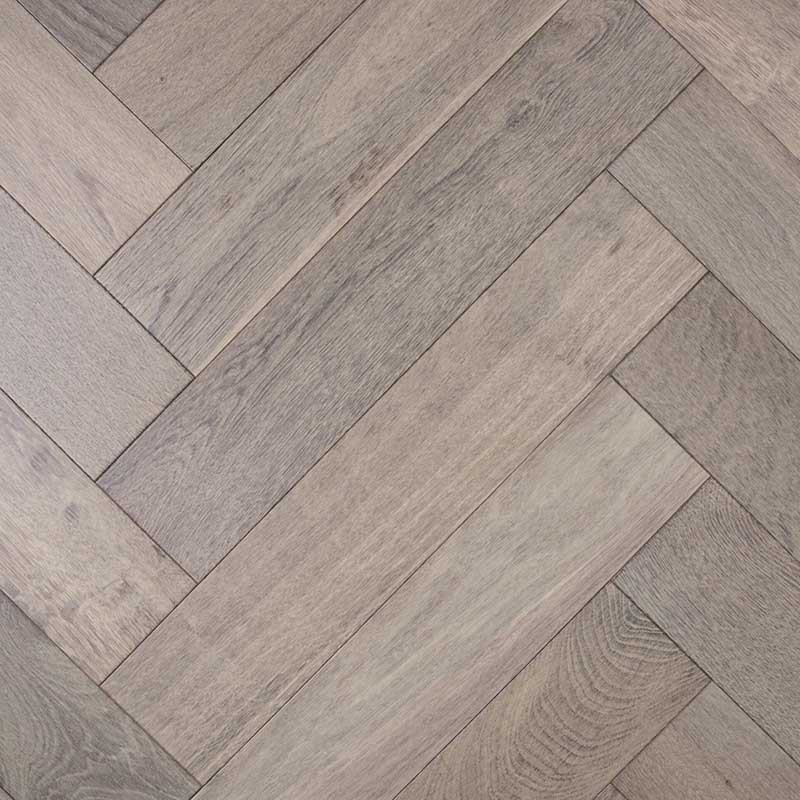 Preference Floors De Marque European Oak Herringbone Storm T&G 15mm Engineered Flooring