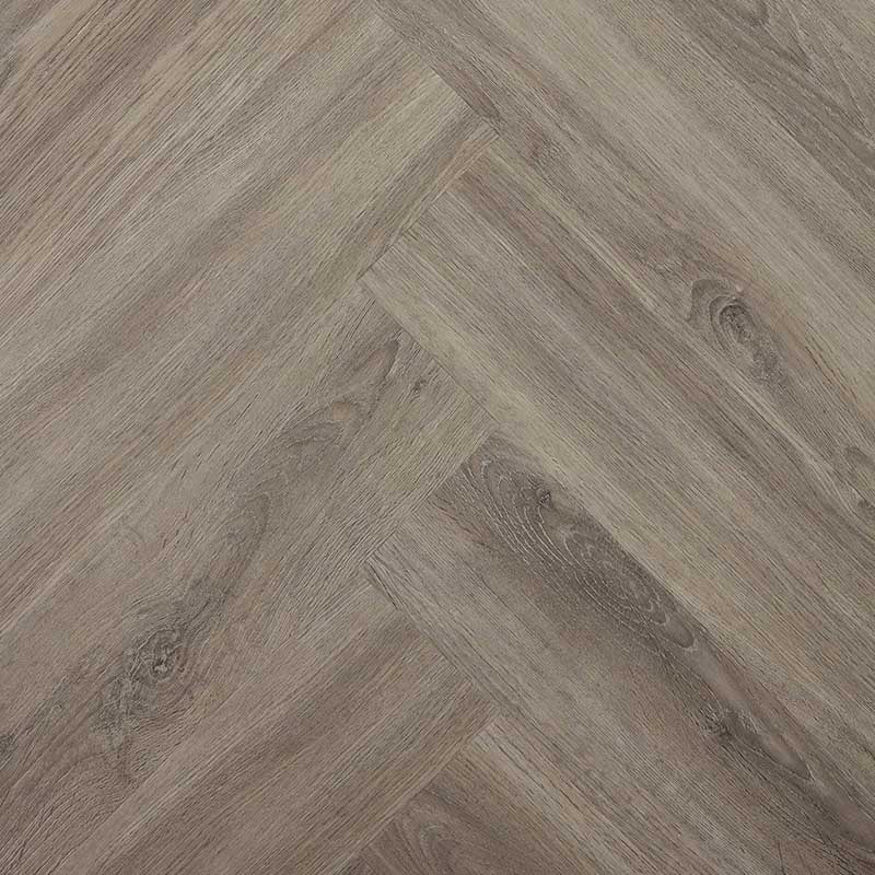 Preference Floors Easi-Plank Herringbone SPC Grey Stone Hybrid 8mm with Underlay