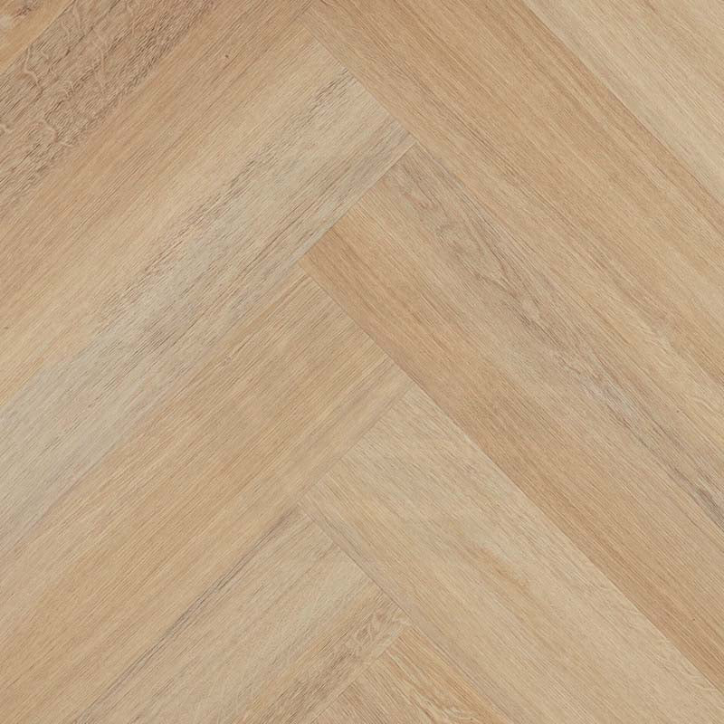 Preference Floors Easi-Plank Herringbone SPC Wheat Hybrid 8mm with Underlay
